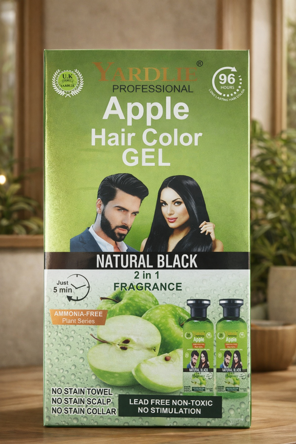 Yardlie Professional Apple Hair Color Gel - 500 ml