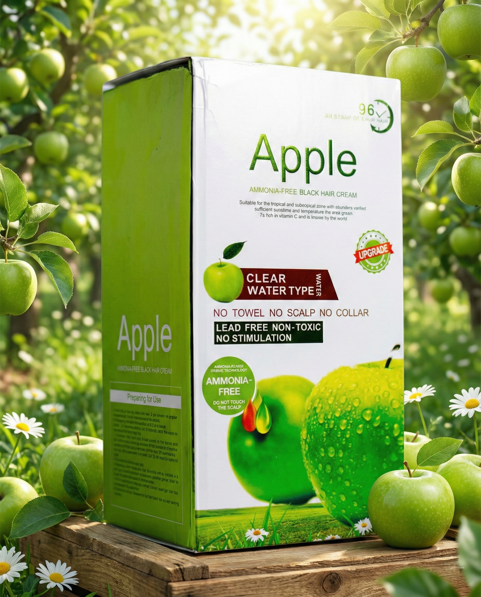 Apple Hair Color Cream - 1000 ml
