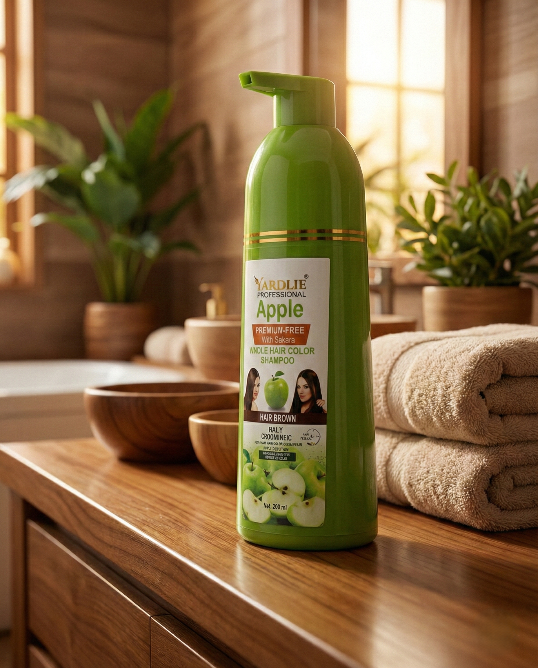 Yardlie Apple Hair Color 5-in-1 Shampoo – 200 ml